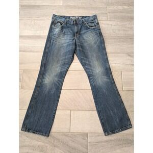 Wrangler 36x36 Retro Relaxed Bootcut Men's Classic Blue Jeans